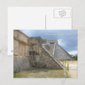 Carte postale Chichen Itza Maya Ruin Mexico (Devant / Derrière)