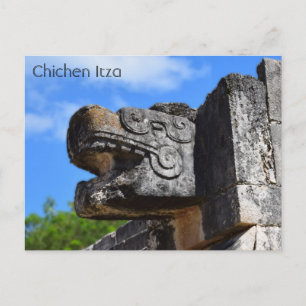 Carte Postale Chichen Itza Mexico Kukulkan Waxaklahun Ubah Kan