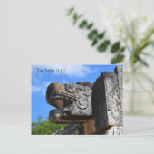 Carte Postale Chichen Itza Mexique Kukulkan Waxaklahun Ubah Kan (Debout devant)