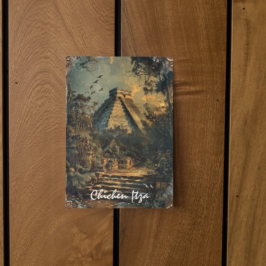 Carte Postale Chichen Itza Mexique Vintage voyage