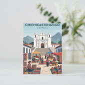 Carte Postale Chichicastenango Guatemala (Debout devant)