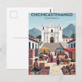Carte Postale Chichicastenango Guatemala (Devant / Derrière)