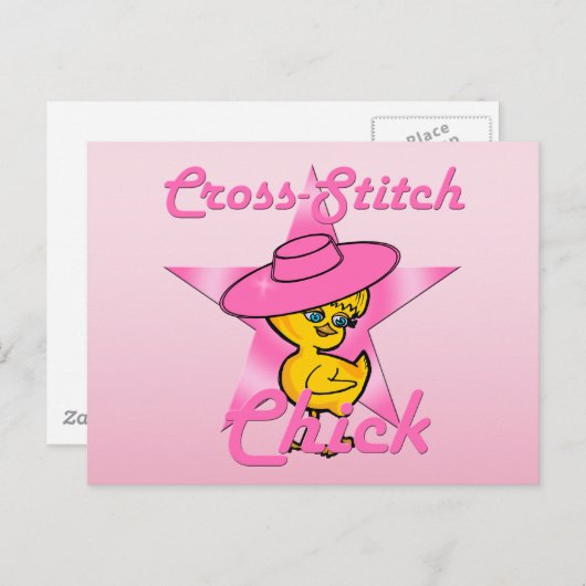 Carte Postale Chick croisé #8 (Devant / Derrière)