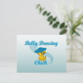 Carte Postale Chick dansant le ventre #3 (Debout devant)
