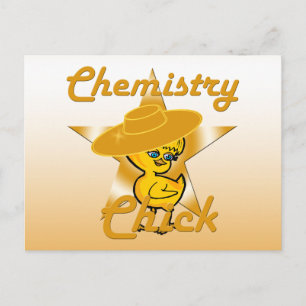 Carte Postale Chick de chimie #10