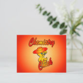 Carte Postale Chick de chimie #5 (Debout devant)