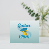 Carte Postale Chick de guitare #3 (Debout devant)