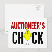 Carte Postale Chick de l'enchérisseur (Devant / Derrière)