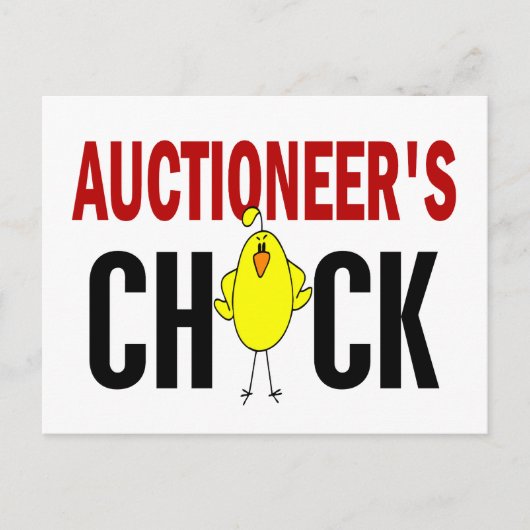 Carte Postale Chick de l'enchérisseur (Devant)