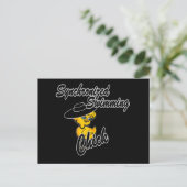 Carte Postale Chick de natation synchronisée #4 (Debout devant)