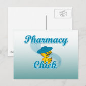 Carte Postale Chick en pharmacie #3 (Devant / Derrière)