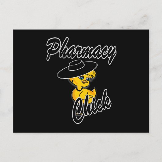 Carte Postale Chick en pharmacie #4 (Devant)