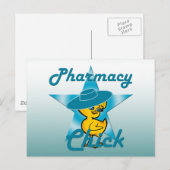 Carte Postale Chick en pharmacie #7 (Devant / Derrière)