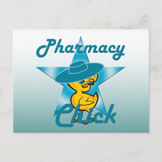 Carte Postale Chick en pharmacie #7 (Devant)