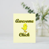 Carte Postale Chick génial (Debout devant)