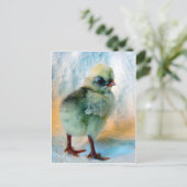 Carte Postale Chick polonais (Debout devant)
