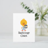 Carte postale Chick Radiologie (Debout devant)