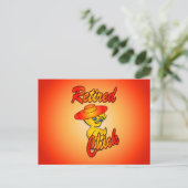 Carte Postale Chick retraité #5 (Debout devant)