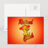 Carte Postale Chick retraité #5 (Devant / Derrière)