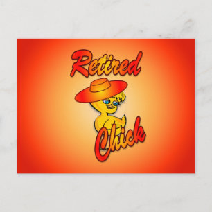 Carte Postale Chick retraité #5