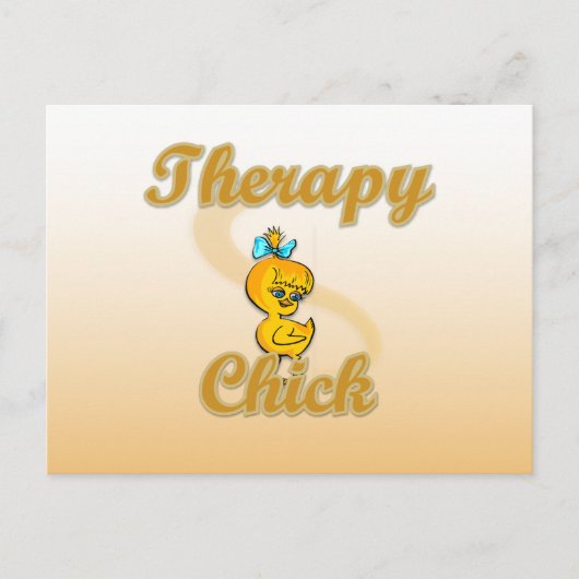 Carte Postale Chick thérapeutique (Devant)