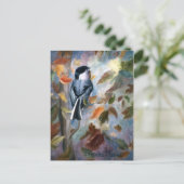 Carte postale Chickadee In the Fall (Debout devant)