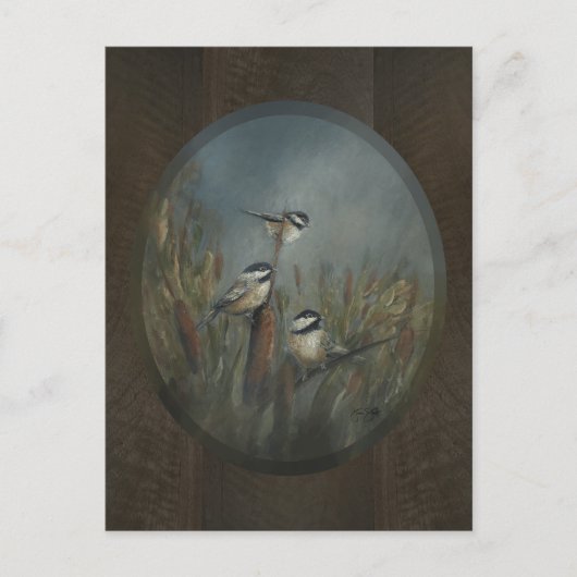 Carte Postale Chickadee Pond (Devant)