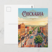 Carte Postale Chickasha, Oklahoma (Devant / Derrière)
