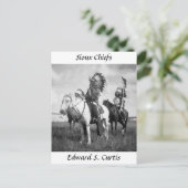 Carte Postale Chiefs sioux, 1905 (Debout devant)