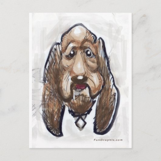 Carte Postale Chien (Devant)