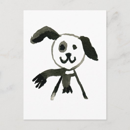 Carte Postale Chien (Devant)