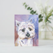 Carte Postale Chien (Debout devant)