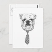 Carte Postale chien (Devant / Derrière)