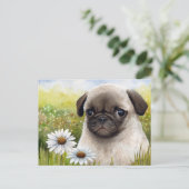 Carte postale Chien 114 (Debout devant)