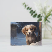 Carte postale Chien 1-9 (Debout devant)