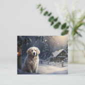 Carte postale Chien 5-10 (Debout devant)