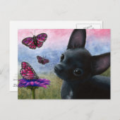 Carte Postale Chien 91 Chihuahua (Devant / Derrière)