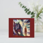 Carte Postale Chien animal Spirit 2 (Debout devant)