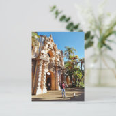 Carte Postale Chien Au Balboa Park (Debout devant)