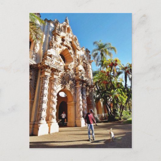 Carte Postale Chien Au Balboa Park (Devant)