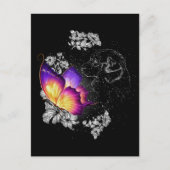 Carte Postale Chien beagle Avec Chien Papillon En Mémorial Du Ci (Devant)