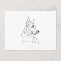 Chien berger allemand art