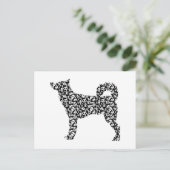 Carte Postale Chien canadien (Debout devant)