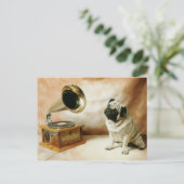 Carte Postale Chien Carlin RCA (Debout devant)