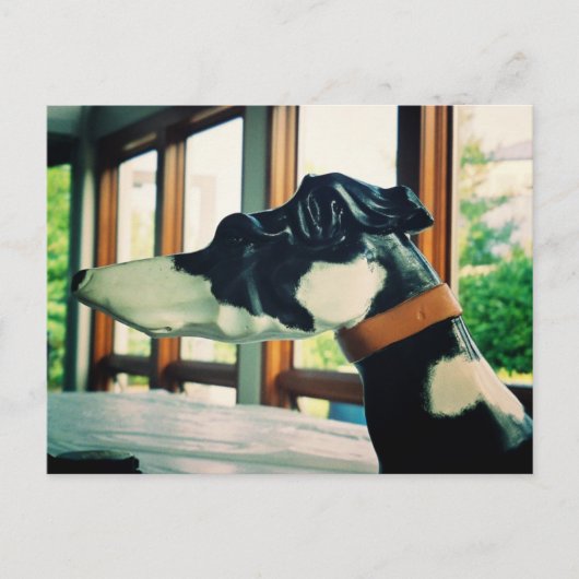 Carte Postale Chien carrousel (Devant)