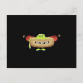 CARTE POSTALE CHIEN CHAUD (Devant)