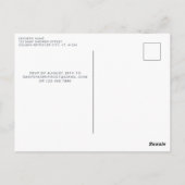 Carte Postale Chien Chien Chien Moderne Sage Vert Baby shower In (Dos)