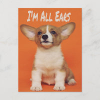 Chien chiot Je suis tous des oreilles, mignon mème