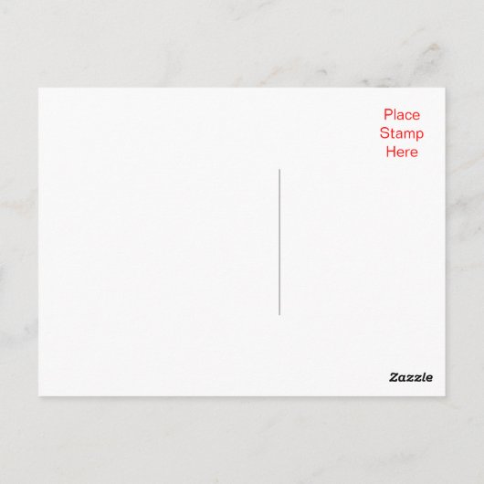 Carte Postale Chien chiot Merci (Dos)