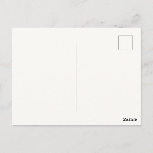 Carte Postale Chien chou sibérien mignon avec fleurs (Dos)